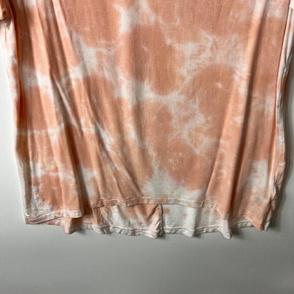 American Eagle soft & sexy orange tie dye t-shirt oversized women’s size small - Picture 4 of 8